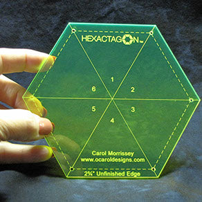 Hexactagon - hexie template (large)